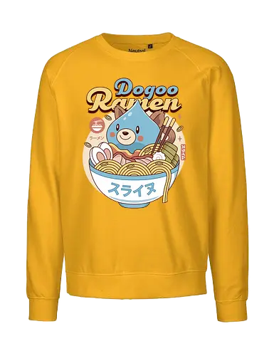 Slime Dogoo Ramen - hyperdimension neptunia, megadimension, superdimension, 4 goddesses online, nep nep, super neptunia rpg, neptune, video game, gaming, dogoo, slime, top nep, nepnep, purple hrt, nepgr - Fairtrade Sweatshirt