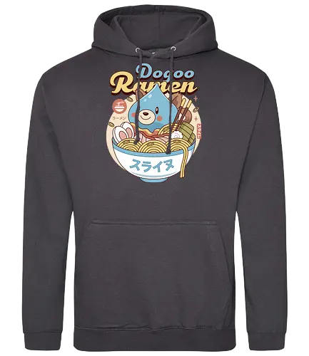 Slime Dogoo Ramen - hyperdimension neptunia, megadimension, superdimension, 4 goddesses online, nep nep, super neptunia rpg, neptune, video game, gaming, dogoo, slime, top nep, nepnep, purple hrt, nepgr - Standard Hoodie