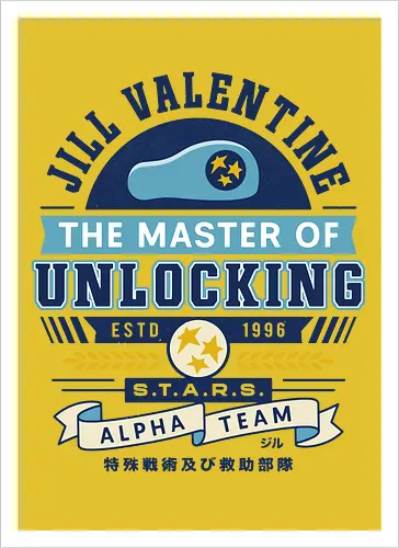 Jill Master Of Unlocking Emblem
