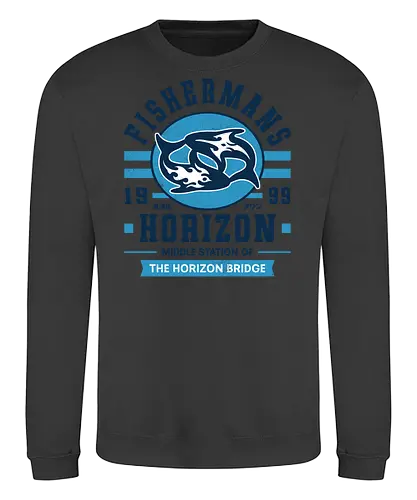 Fishermans Horizon Vintage - Squall, Rinoa, , Cloud, Zell, Selphie, Final 8, Final viii, seed, gaming, video game, ragnarok, laguna loire, fishermans horizon, Kweh - Sweatshirt