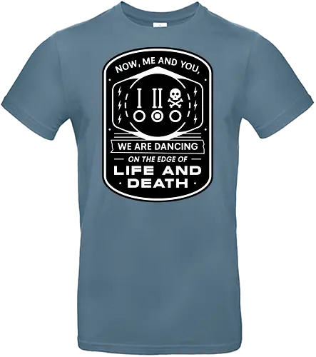 Facing The Dealer - buckshot roulette, the dealer, indie game, gaming, gamer, video games, horror, terror, survival, shotgun, geek, nerd, creature, life, death,  - Standard T-Shirt
