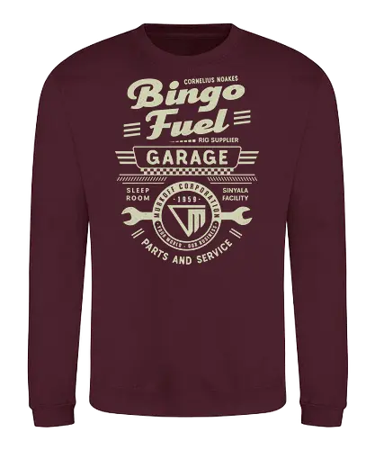 Murkoff Corporation Garage - outlast, murkoff corporation, horror, terror, survival, leland coyle, gamer, gaming, video games, mind control, mount massive asylum, camcorder, mother gooseberry - Sweatshirt