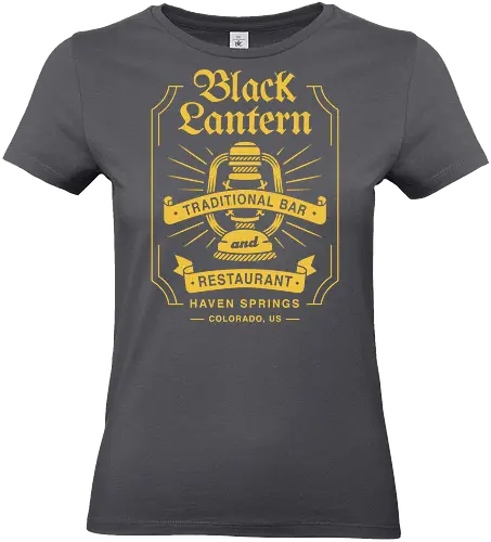 The Black Lantern Emblem - life, strange, Chloe, Max, rachel, arcadia, bay, butterfly, before the storm, video game, gaming, gamer, rocky mountain record traders, the black lantern - Standard T-Shirt (Frauen)