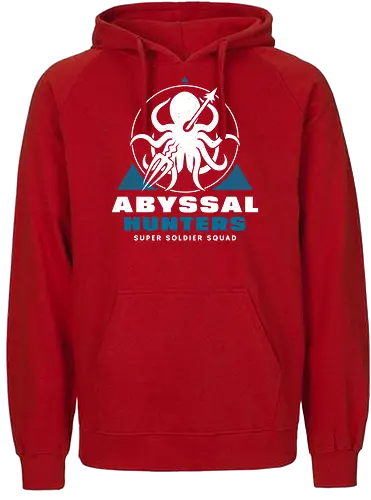  Abyssal Hunters Emblem - ark, nights, rhodes island, ursus empire, penguin logistics, originite prime, amiya, lungmen, rhine lab, originium, gaming, gamer, video games, gacha, game - Fairtrade Hoodie