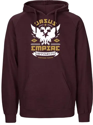 Ursus Empire Emblem - ark, nights, rhodes island, ursus empire, penguin logistics, originite prime, amiya, lungmen, rhine lab, originium, gacha, game, gaming, gamer, video games,  - Fairtrade Hoodie
