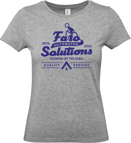Faro Automated Solutions Vintage - horizon, aloy, game, gaming, gamer, video game, video games, horizon 2, robot, faro automated solutions, tallneck, machine, fantasy - Standard T-Shirt (Frauen)