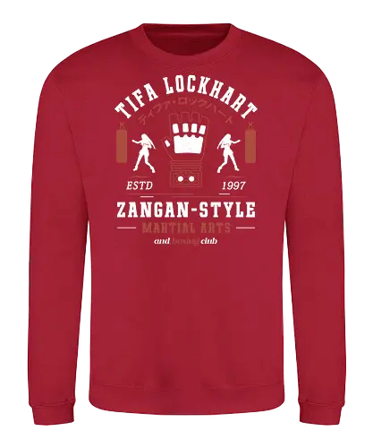  Gaming Lockhart Martial Arts Club - Cloud, Final 7, Final vii rebirth, Kupo, Kweh, 7th heaven, seventh heaven, Villain, barret wallace, avalanche, midgar, Final xiv, ff14, video game - Sweatshirt