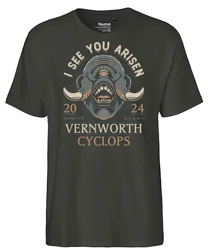I See You Arisen - dragons, dogma, gransys, rpg, jrpg, fantasy, bitterblack isle, gran soren, riftstone, pawns, video games, gaming, gamer, dark arisen - Fairtrade T-Shirt