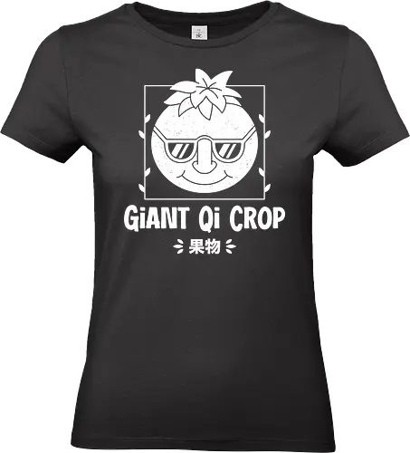 Giant Qi Crop - Farming, Spirit, Spirits, rpg, game, gaming, gamer, video games, farming simulator, pelican town, farmer, stardrop, krobus, qi fruit, mr qi - Standard T-Shirt (Frauen)
