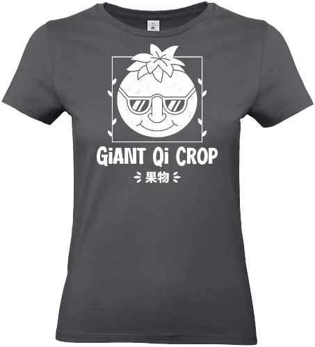 Giant Qi Crop - Farming, Spirit, Spirits, rpg, game, gaming, gamer, video games, farming simulator, pelican town, farmer, stardrop, krobus, qi fruit, mr qi - Standard T-Shirt (Frauen)