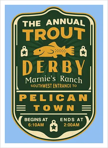 Trout Derby Pelican Town