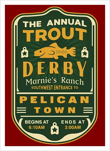 Trout Derby Pelican Town