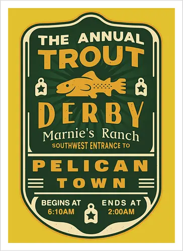 Trout Derby Pelican Town