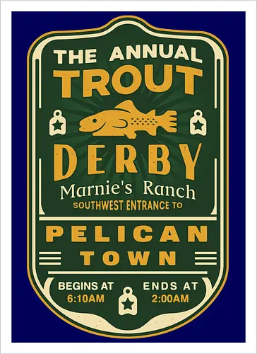 Trout Derby Pelican Town