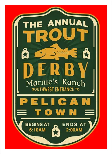 Trout Derby Pelican Town