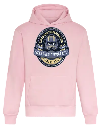 Spread Democracy Pale Ale - hell, hell, diver, hell, diver 2, hell, diver ii, space, spreading democracy, enlist today, super earth, terminids, shooter, bile titan, gamer, video game, gaming, spread democracy, liber tea - Heavyweight Hoodie