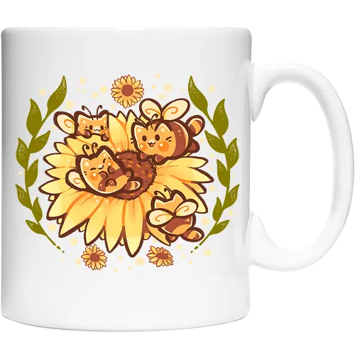 Sunflower Cat Bee