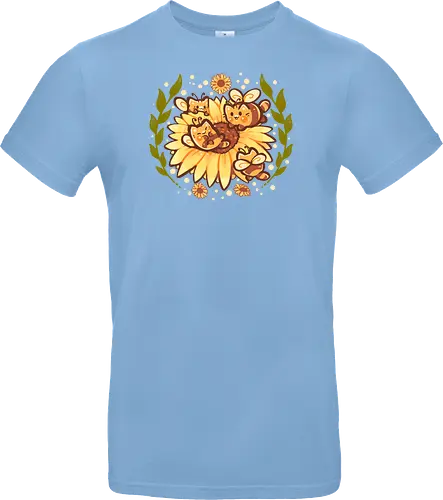 Sunflower Cat Bee