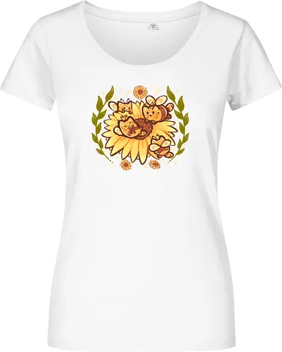 Sunflower Cat Bee