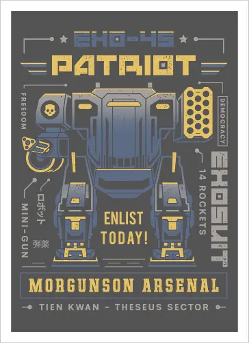 Democracy Exo Patriot Mech