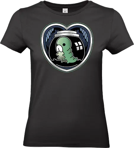 Grub Love Emblem - Bug Knight, hallownest, grub, the knight, hollow, knight, hornet, bug, bugs, indie game, shade, gamer, gaming, video games, pale king - Standard T-Shirt (Frauen)
