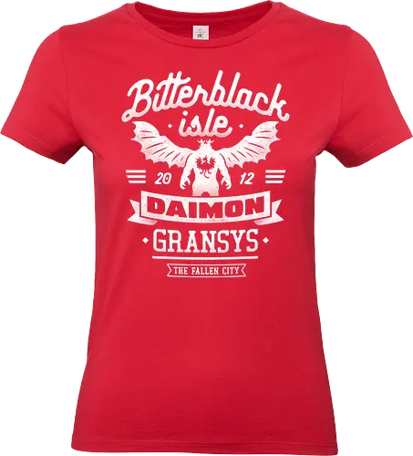 Bitterblack Isle Emblem - dragon, dogma, dark arisen, dragon dogma ii, gransys, rpg, jrpg, fantasy, bitterblack isle, gran soren, riftstone, pawns, video games, gaming, gamer - Standard T-Shirt (Frauen)