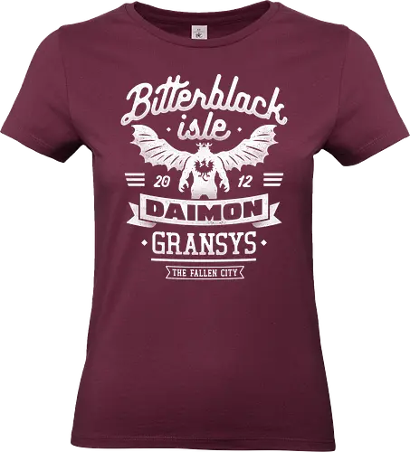 Bitterblack Isle Emblem - dragon, dogma, dark arisen, dragon dogma ii, gransys, rpg, jrpg, fantasy, bitterblack isle, gran soren, riftstone, pawns, video games, gaming, gamer - Standard T-Shirt (Frauen)