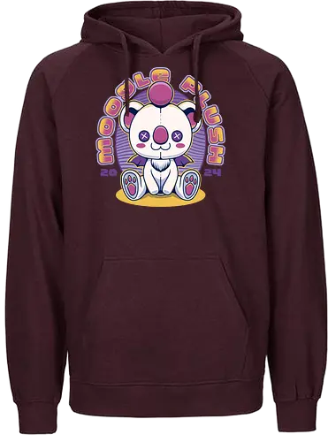 Kupo Plush Emblem - Cloud, Final, Villain, cactilio, Cactus, Kweh, Kupo - Fairtrade Hoodie