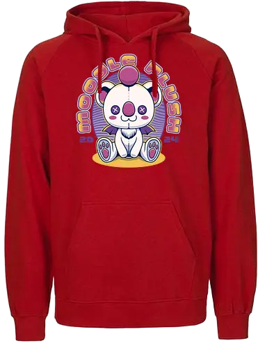 Kupo Plush Emblem - Cloud, Final, Villain, cactilio, Cactus, Kweh, Kupo - Fairtrade Hoodie