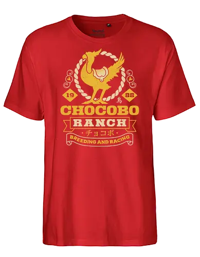 Kweh Ranch Emblem - Cloud, Final 7, Final vii rebirth, Kweh, gysahl greens, Final xvi, Kupo, avalanche, midgar, Final xiv, ff14, Villain, video game, fat Kweh, Cactus - Fairtrade T-Shirt