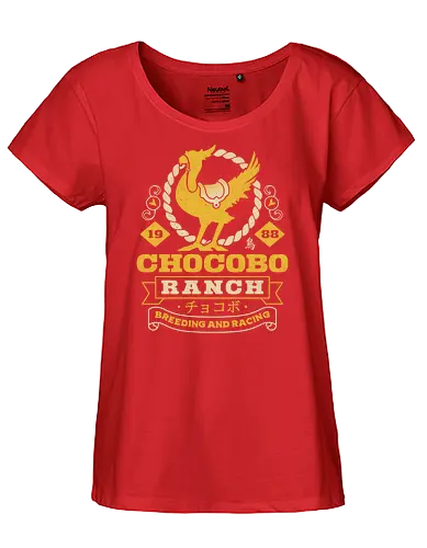 Kweh Ranch Emblem - Cloud, Final 7, Final vii rebirth, Kweh, gysahl greens, Final xvi, Kupo, avalanche, midgar, Final xiv, ff14, Villain, video game, fat Kweh, Cactus - Fairtrade Girl Shirt