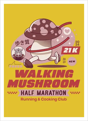 Walking Mushroom Marathon