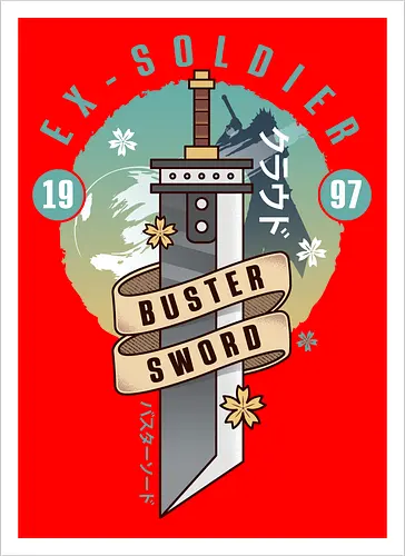 Cloud Buster Sword Emblem