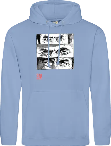 eyes - the good, the bad, the ugly, clint eastwood, sumie, japan, cowboys - Standard Hoodie