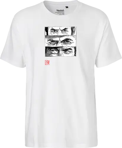 eyes - the good, the bad, the ugly, clint eastwood, sumie, japan, cowboys - Fairtrade T-Shirt