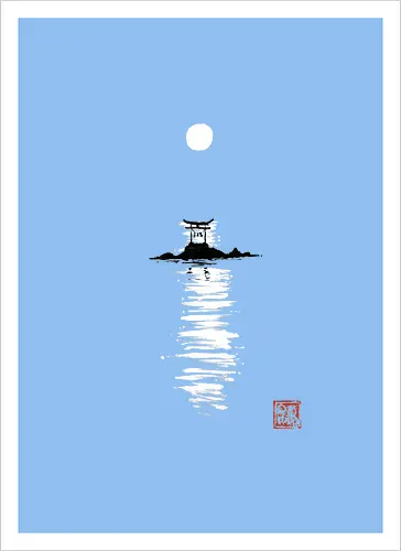 gate at the sea