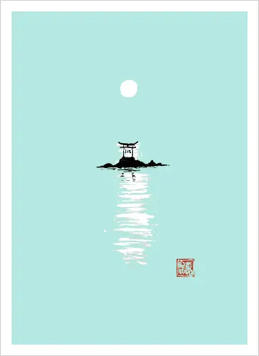 gate at the sea