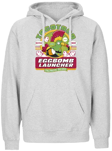 Tocotoco Weird Eggs - pal world, depresso, game, gaming, video game, gamer, survival, crafting, farming, monsters, bird, lamball, tocotoco, eggs, Pal - Fairtrade Hoodie