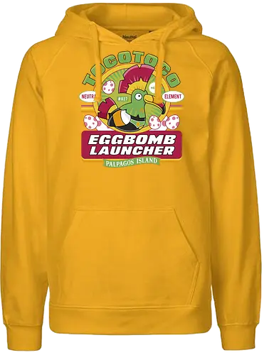 Tocotoco Weird Eggs - pal world, depresso, game, gaming, video game, gamer, survival, crafting, farming, monsters, bird, lamball, tocotoco, eggs, Pal - Fairtrade Hoodie