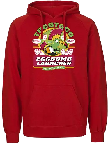 Tocotoco Weird Eggs - pal world, depresso, game, gaming, video game, gamer, survival, crafting, farming, monsters, bird, lamball, tocotoco, eggs, Pal - Fairtrade Hoodie
