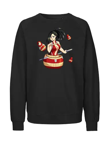 Crearti - mha, bnha, hero, momo, yaoyorozu, yaoyorozumomo, momoyaoyorozu, creati, matryoshka, matryoshkas, matryoshkadoll, herocostume, boobwindow, staff, blackhair, darkeyes, blackeyes, purplestarphoenix, hiroaka - Fairtrade Sweatshirt