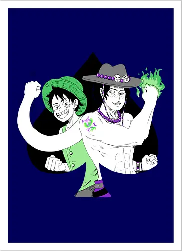 Aro Ace & Luffy