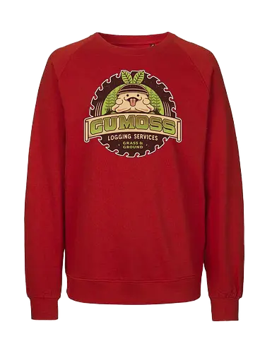 Gumoss Logging Services - pal world, depresso, game, gaming, video game, gamer, survival, crafting, farming, monsters, gumoss, lamball, lovander, forest, , Pal - Fairtrade Sweatshirt