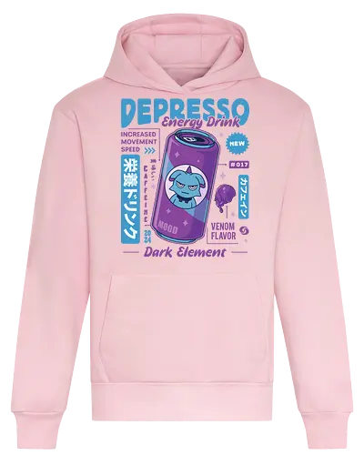 Depresso Energy Drink - pal world, depresso, game, gaming, video game, gamer, survival, crafting, farming, monsters, espresso, coffee, lamball, drink, , Pal - Heavyweight Hoodie