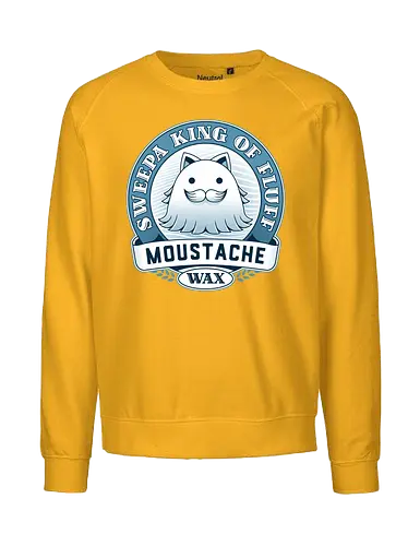 Sweepa Moustache Wax - pal world, sweepa, survival, crafting, farming, monsters, adventure, swee, lamball, game, gaming, video game, gamer, astegon, Pal - Fairtrade Sweatshirt