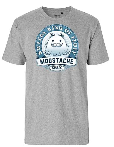 Sweepa Moustache Wax - pal world, sweepa, survival, crafting, farming, monsters, adventure, swee, lamball, game, gaming, video game, gamer, astegon, Pal - Fairtrade T-Shirt
