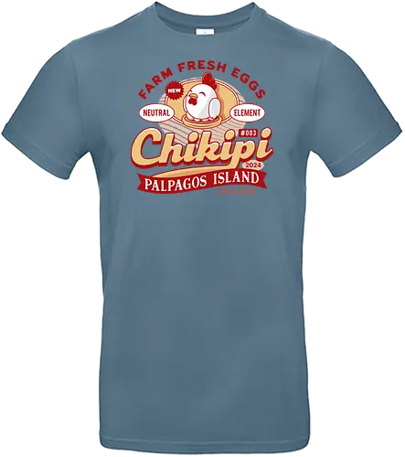 Chikipi Eggs Emblem - pal world, chikipi, game, gaming, video game, gamer, survival, crafting, farming, monsters, adventure, exploration, lamball, chicken, , Pal - Standard T-Shirt
