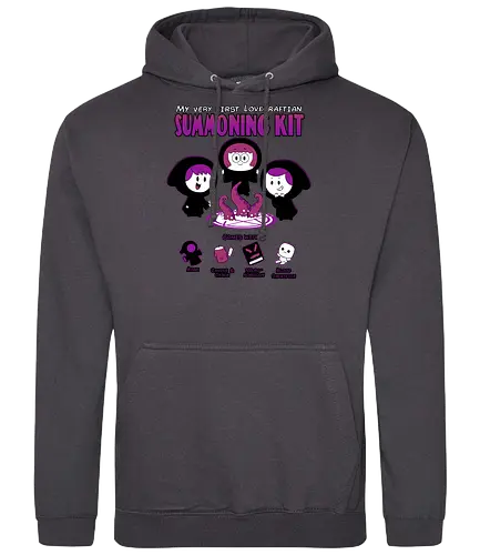 My First Lovecraft Summoning Kit  - lovecraft, hp lovecraft, lovecraft shirt, cthulhu, cthulhu shirt, funny lovecraft shirt, eldritch, reading, gothic horror, fhtagn, cute cthulhu, cute lovecraft, howard phillips lovecraft - Standard Hoodie
