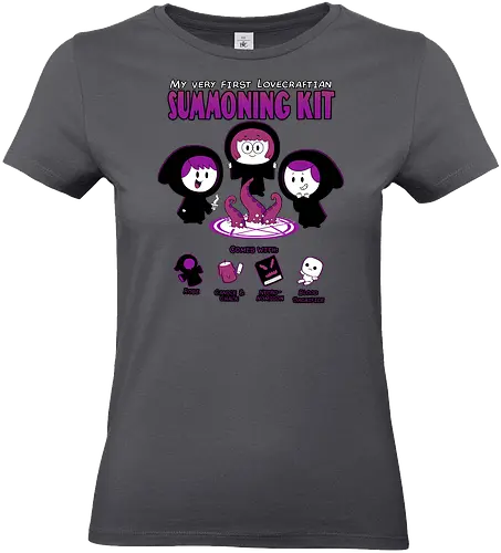 My First Lovecraft Summoning Kit  - lovecraft, hp lovecraft, lovecraft shirt, cthulhu, cthulhu shirt, funny lovecraft shirt, eldritch, reading, gothic horror, fhtagn, cute cthulhu, cute lovecraft, howard phillips lovecraft - Standard T-Shirt (Frauen)