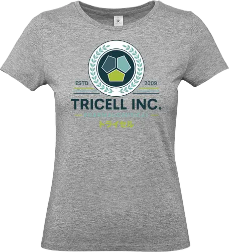 Tricell Vintage Emblem - resident, evil, jill valentine, leon s kennedy, biohazard, umbrella corporation, raccoon city, albert wesker, chris redfield, tricell africa, stars, sheva alomar, video game, gaming, gamer - Standard T-Shirt (Frauen)